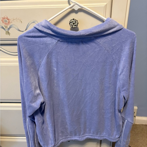 Nike Women's Light Purple Zip-Up Hoodie - Picture 2 of 6